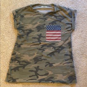 Patriotic camo shirt